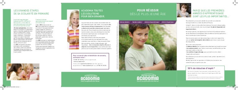 acadomia cahier de suivi
